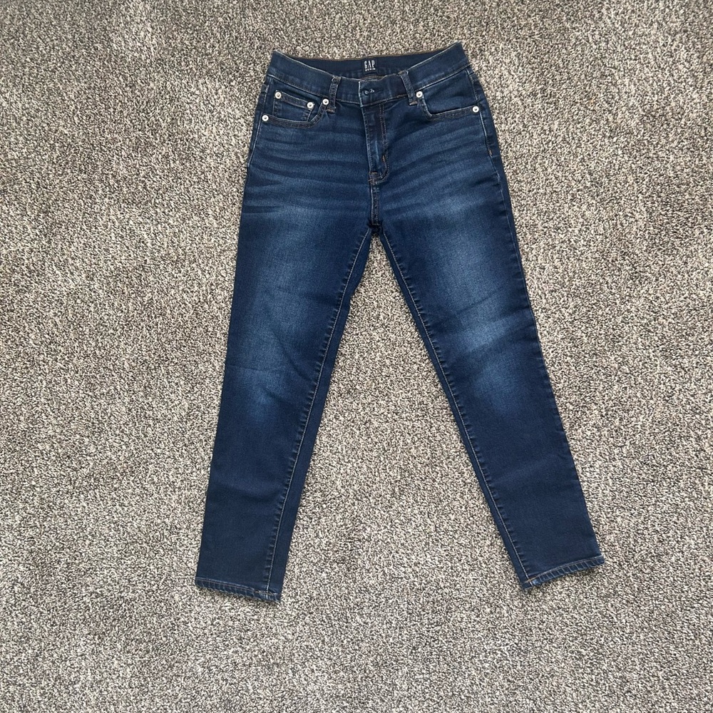 Gap Girlfriend Dark Blue Skinny Jeans Women’s Size 24p